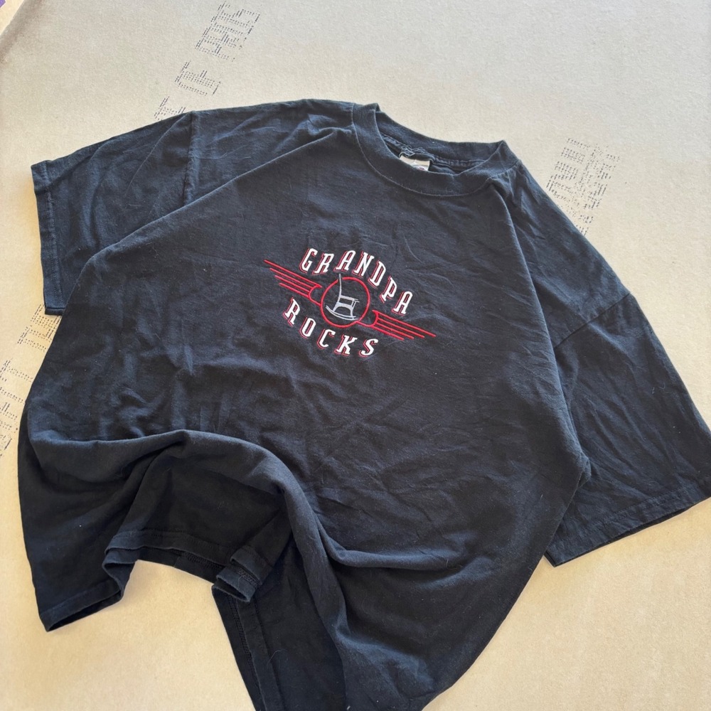 Vintage 90s Graphic‎ Rocks T-shirt